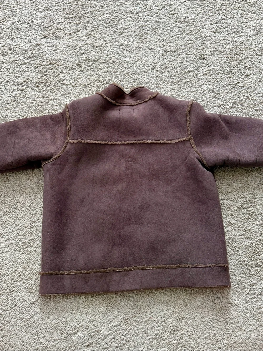 The Children’s Place 4t Boys Jacket Brown Coat With Zipper